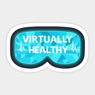 Virtually Healthy Sticker